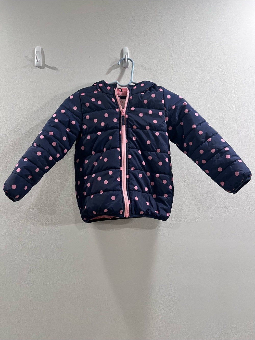 Carter's Pink Girls' Jacket Lined Hooded Coat Size 6